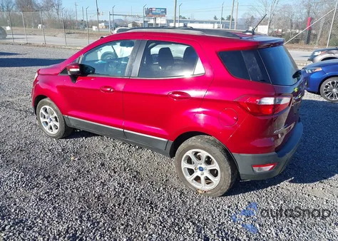 2018 Ford Ecosport Se z USA, uszkodzony, nr VIN MAJ3P1TE2JC168458